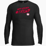 WEST BRANCH HIGH SCHOOL BEARS <span class="pdp-name-mascot">WEST BRANCH BEARS</span> BSN SPORTS Men's Long Sleeve Compression Top Front Thumbnail