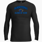 Minnetonka Skippers <span class="pdp-name-mascot">Minnetonka Skippers</span> BSN SPORTS Men's Long Sleeve Compression Top Front Thumbnail