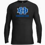 HIWASSEE DAM HIGH SCHOOL EAGLES <span class="pdp-name-mascot">HIWASSEE DAM EAGLES</span> BSN SPORTS Men's Long Sleeve Compression Top Front Thumbnail