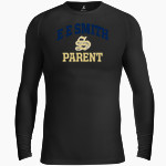 E E SMITH HIGH SCHOOL GOLDEN BULLS <span class="pdp-name-mascot">E E SMITH GOLDEN BULLS</span> BSN SPORTS Men's Long Sleeve Compression Top Front Thumbnail