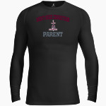 WEST SIDE CHRISTIAN SCHOOL WARRIORS <span class="pdp-name-mascot">WEST SIDE CHRISTIAN WARRIORS</span> BSN SPORTS Men's Long Sleeve Compression Top Front Thumbnail