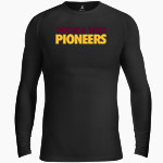 WICHITA WEST HIGH SCHOOL PIONEERS <span class="pdp-name-mascot">WICHITA WEST PIONEERS</span> BSN SPORTS Men's Long Sleeve Compression Top Front Thumbnail