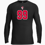 SFC Eagles BSN SPORTS Men's Long Sleeve Compression Top Front Thumbnail