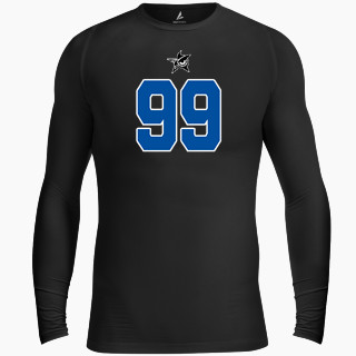 BSN SPORTS Men's Long Sleeve Compression Top