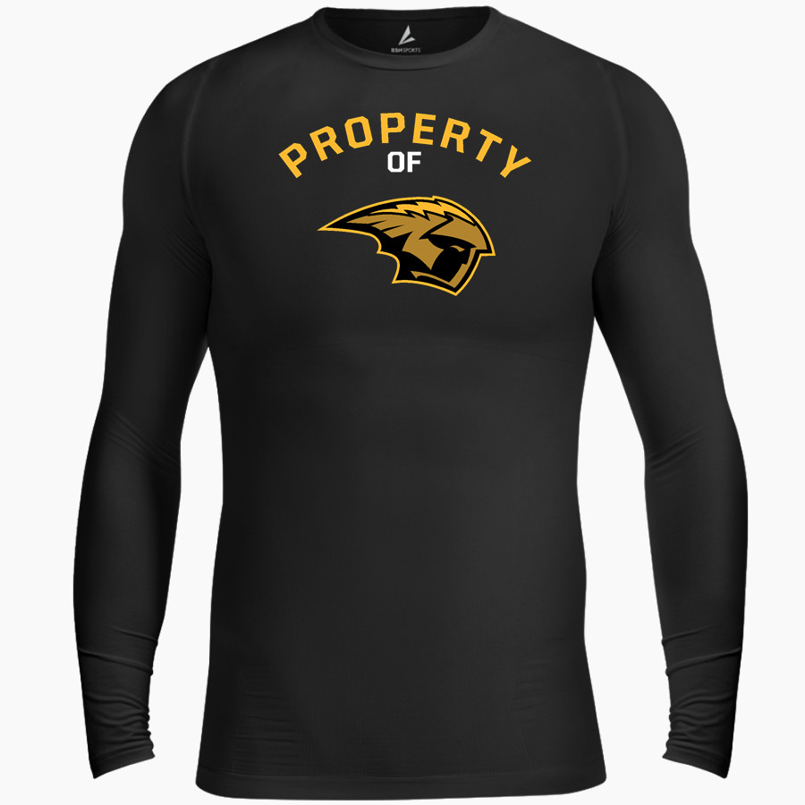 University of Wisconsin-Oshkosh Titans <span class="pdp-name-mascot">University of Wisconsin-Oshkosh Titans</span> BSN SPORTS Men's Long Sleeve Compression Top