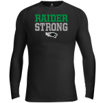 REYNOLDS HIGH SCHOOL RAIDERS <span class="pdp-name-mascot">REYNOLDS RAIDERS</span> BSN SPORTS Men's Long Sleeve Compression Top Front Thumbnail