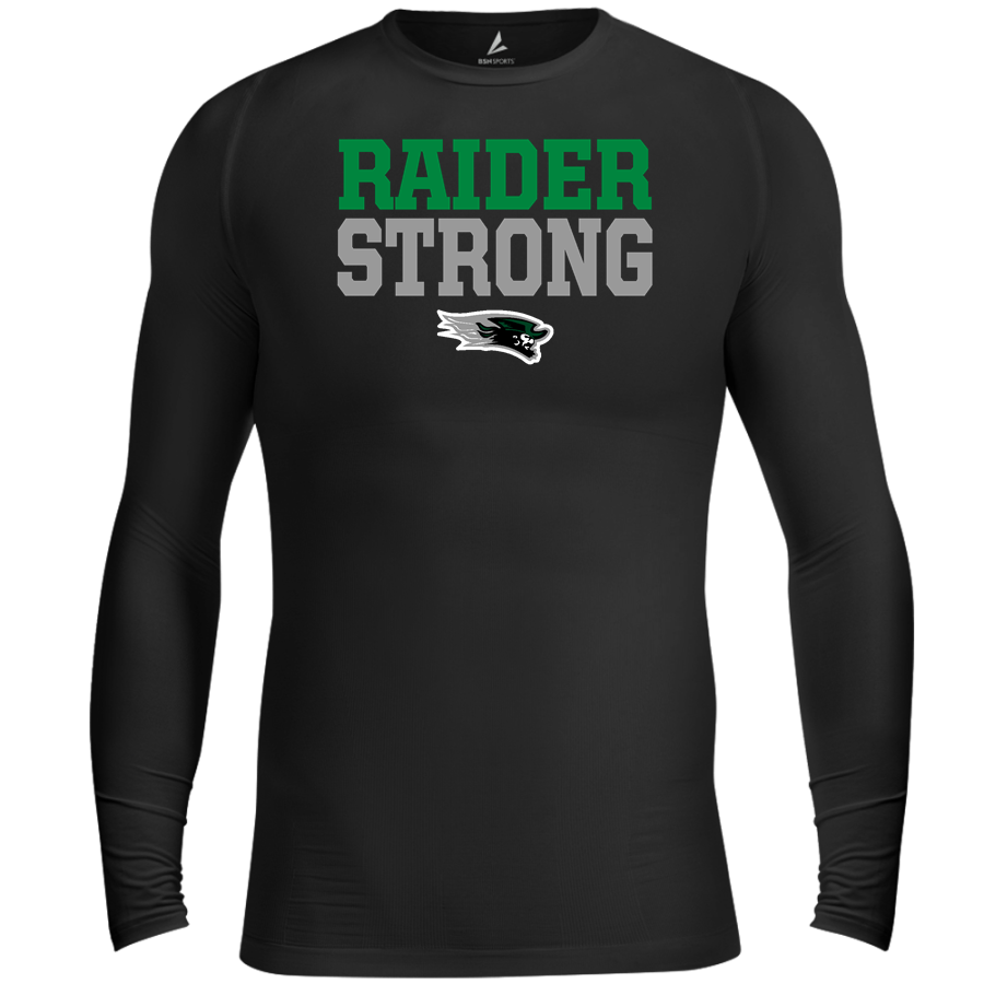 REYNOLDS HIGH SCHOOL RAIDERS <span class="pdp-name-mascot">REYNOLDS RAIDERS</span> BSN SPORTS Men's Long Sleeve Compression Top