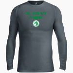 St. Mary's Dragons <span class="pdp-name-mascot">St. Mary's Dragons</span> BSN SPORTS Men's Long Sleeve Compression Top Front Thumbnail