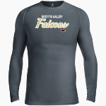 Scotts Valley Falcons BSN SPORTS Men's Long Sleeve Compression Top Front Thumbnail