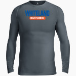 Whiteland Warriors BSN SPORTS Men's Long Sleeve Compression Top Front Thumbnail