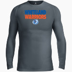 Whiteland Warriors BSN SPORTS Men's Long Sleeve Compression Top Front Thumbnail