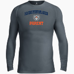 Palm Beach International Academy Palm Beach Internati <span class="pdp-name-mascot">Palm Beach International Academy</span> BSN SPORTS Men's Long Sleeve Compression Top Front Thumbnail