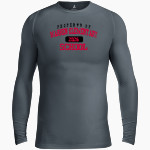Warren Elementary Cubs <span class="pdp-name-mascot">Warren Elementary School Cubs</span> BSN SPORTS Men's Long Sleeve Compression Top Front Thumbnail