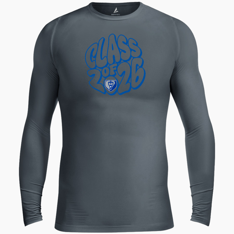 Bartram Trail Bears BSN SPORTS Men's Long Sleeve Compression Top