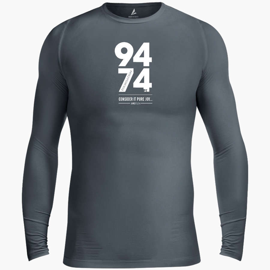 9474 Foundation 9474 Foundation <span class="pdp-name-mascot">9474 Foundation</span> BSN SPORTS Men's Long Sleeve Compression Top