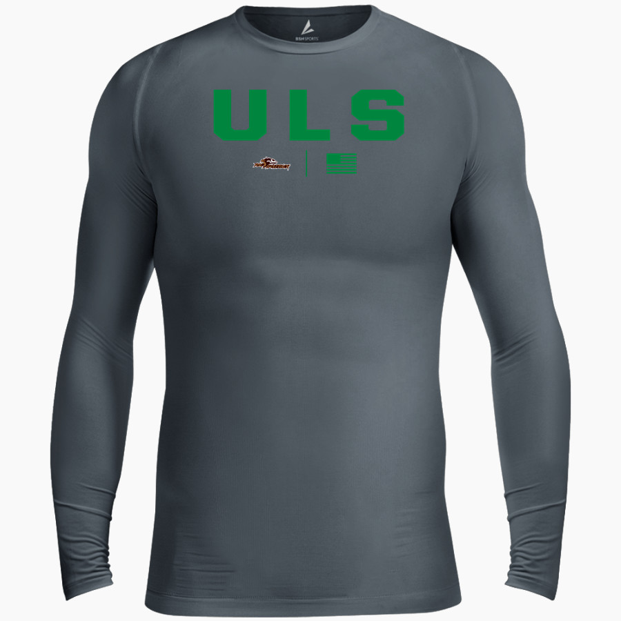 ULS Jr. Bows BSN SPORTS Men's Long Sleeve Compression Top