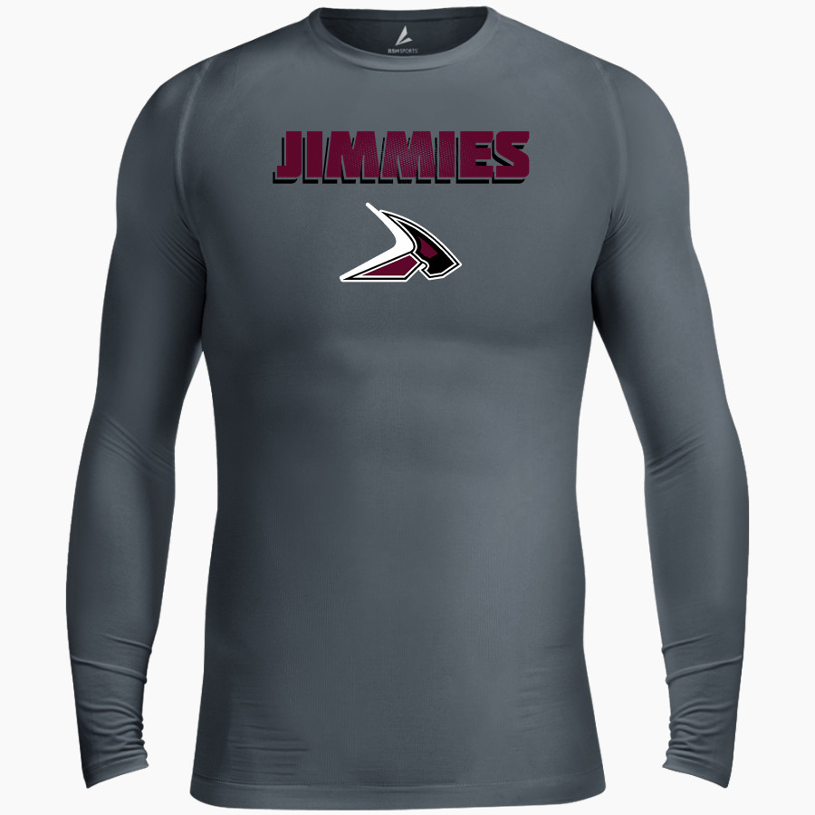 Jimtown Jimmies BSN SPORTS Men's Long Sleeve Compression Top