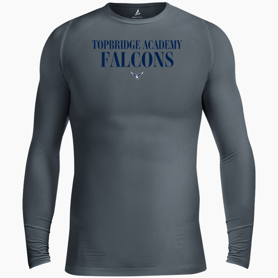TopBridge Academy Falcons <span class="pdp-name-mascot">TopBridge Academy Falcons</span> BSN SPORTS Men's Long Sleeve Compression Top