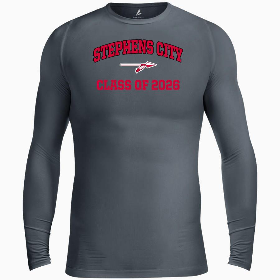 Stephens City Chiefs <span class="pdp-name-mascot">Stephens City Chiefs</span> BSN SPORTS Men's Long Sleeve Compression Top