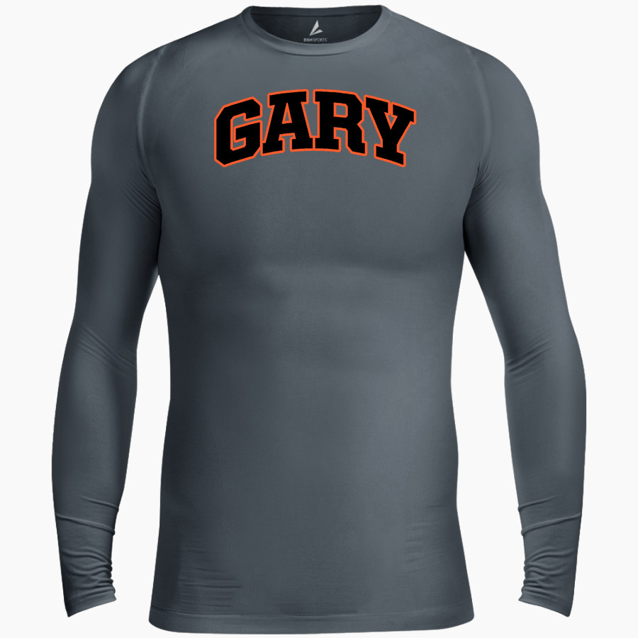 Gary Bobcats <span class="pdp-name-mascot">Gary Bobcats</span> BSN SPORTS Men's Long Sleeve Compression Top