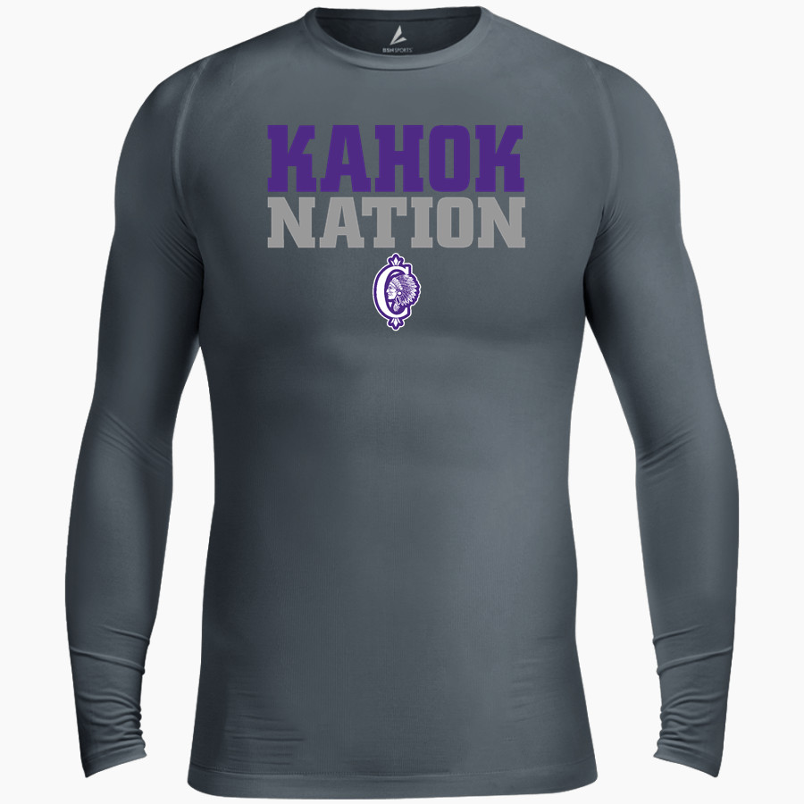 Collinsville Kahoks BSN SPORTS Men's Long Sleeve Compression Top
