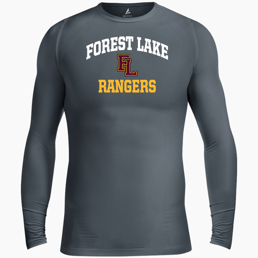 Forest Lake Rangers <span class="pdp-name-mascot">Forest Lake Rangers</span> BSN SPORTS Men's Long Sleeve Compression Top