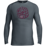 GEORGE WYTHE HIGH SCHOOL MAROONS <span class="pdp-name-mascot">GEORGE WYTHE MAROONS</span> BSN SPORTS Men's Long Sleeve Compression Top Front Thumbnail