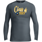 Laney Buccaneers <span class="pdp-name-mascot">Laney Buccaneers</span> BSN SPORTS Men's Long Sleeve Compression Top Front Thumbnail