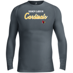 Bishop Guertin Cardinals <span class="pdp-name-mascot">Bishop Guertin Cardinals</span> BSN SPORTS Men's Long Sleeve Compression Top Front Thumbnail