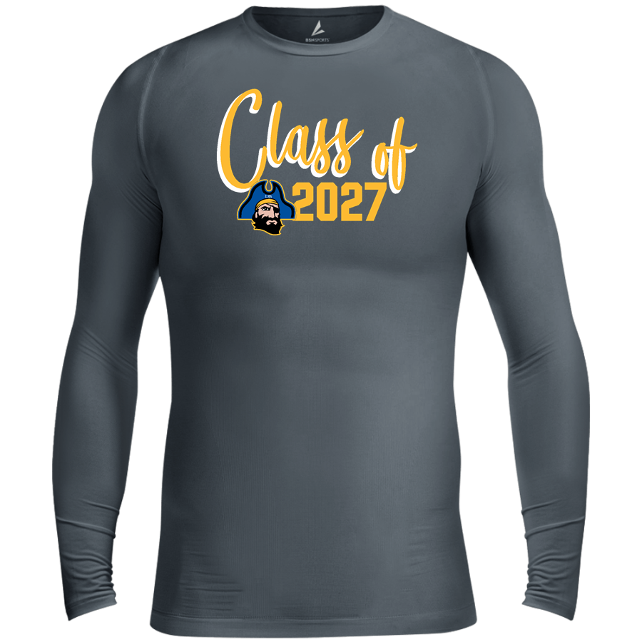 Laney Buccaneers <span class="pdp-name-mascot">Laney Buccaneers</span> BSN SPORTS Men's Long Sleeve Compression Top