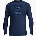 BELLARMINE PREPARATORY SCHOOL LIONS <span class="pdp-name-mascot">BELLARMINE PREPARATORY LIONS</span> BSN SPORTS Men's Long Sleeve Compression Top Front Thumbnail