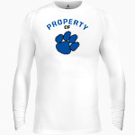 Spring Hill Panthers <span class="pdp-name-mascot">Spring Hill Panthers</span> BSN SPORTS Men's Long Sleeve Compression Top Front Thumbnail