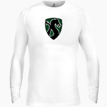 Drew Dragons <span class="pdp-name-mascot">Drew School Dragons</span> BSN SPORTS Men's Long Sleeve Compression Top Front Thumbnail