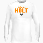 Holt Junior Rams Soccer Club BSN SPORTS Men's Long Sleeve Compression Top Front Thumbnail