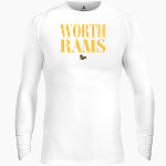 Worth Rams BSN SPORTS Men's Long Sleeve Compression Top Front Thumbnail