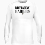 RIVERVIEW HIGH SCHOOL RAIDERS BSN SPORTS Men's Long Sleeve Compression Top Front Thumbnail