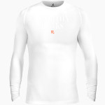 Riverton Hawks BSN SPORTS Men's Long Sleeve Compression Top Front Thumbnail