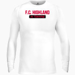 F.C. HIGHLAND F.C. HIGHLAND BSN SPORTS Men's Long Sleeve Compression Top Front Thumbnail