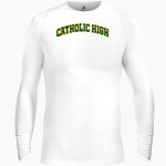 Catholic High home of the Cubs <span class="pdp-name-mascot">Catholic High Cubs</span> BSN SPORTS Men's Long Sleeve Compression Top Front Thumbnail