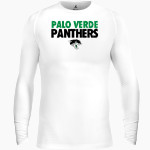 PALO VERDE HIGH SCHOOL PANTHERS <span class="pdp-name-mascot">PALO VERDE PANTHERS</span> BSN SPORTS Men's Long Sleeve Compression Top Front Thumbnail