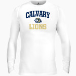 Calvary Lions BSN SPORTS Men's Long Sleeve Compression Top Front Thumbnail