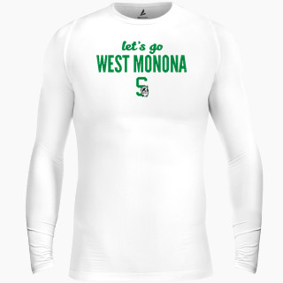 BSN SPORTS Men's Long Sleeve Compression Top