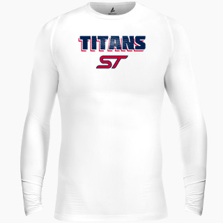 BSN SPORTS Men's Long Sleeve Compression Top