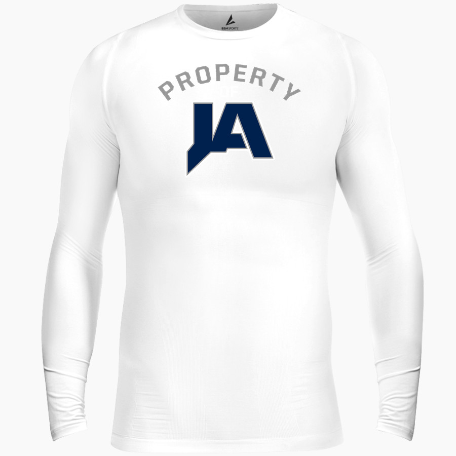 JACKSON ACADEMY RAIDERS <span class="pdp-name-mascot">JACKSON ACADEMY RAIDERS</span> BSN SPORTS Men's Long Sleeve Compression Top