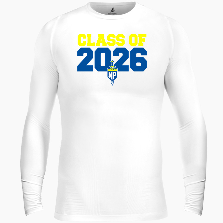 NORTH PARK UNIVERSITY Vikings <span class="pdp-name-mascot">NORTH PARK Vikings</span> BSN SPORTS Men's Long Sleeve Compression Top