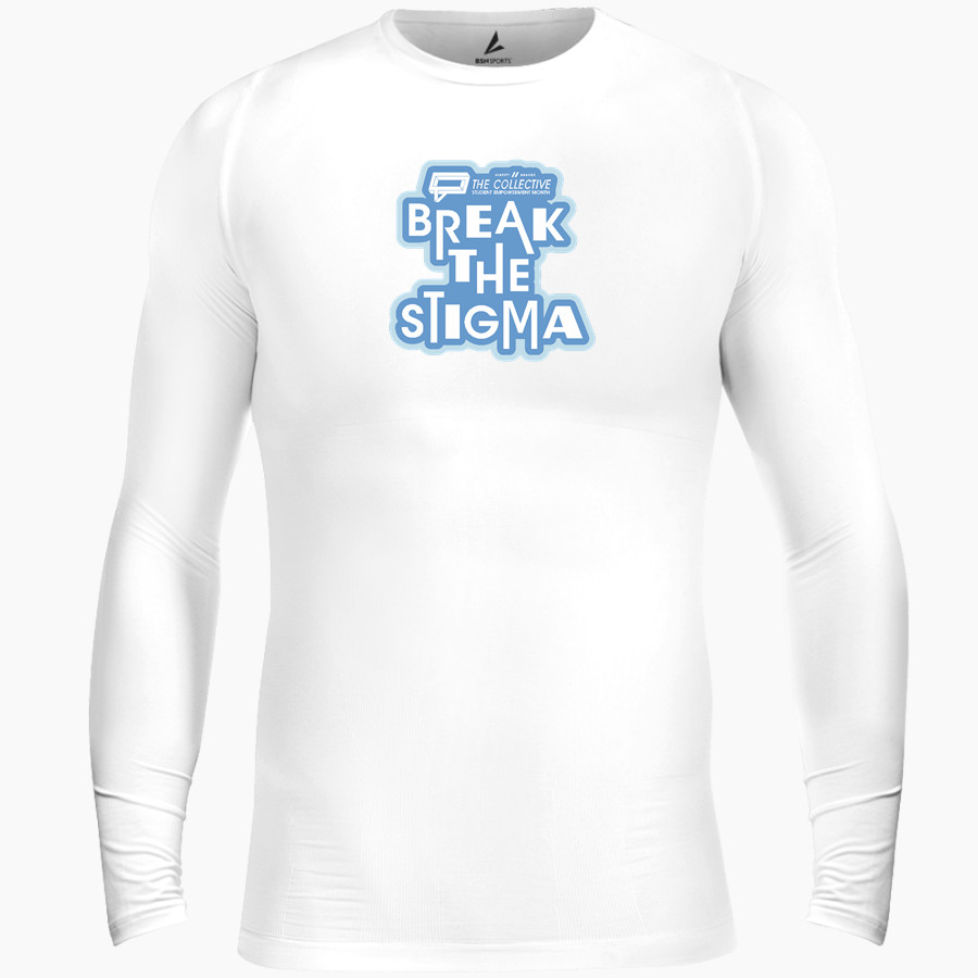 Believe In You BSN SPORTS Men's Long Sleeve Compression Top