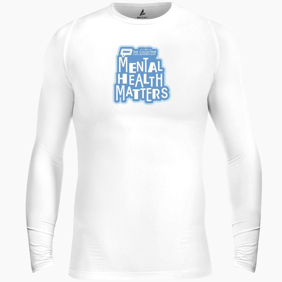 Believe In You BSN SPORTS Men's Long Sleeve Compression Top