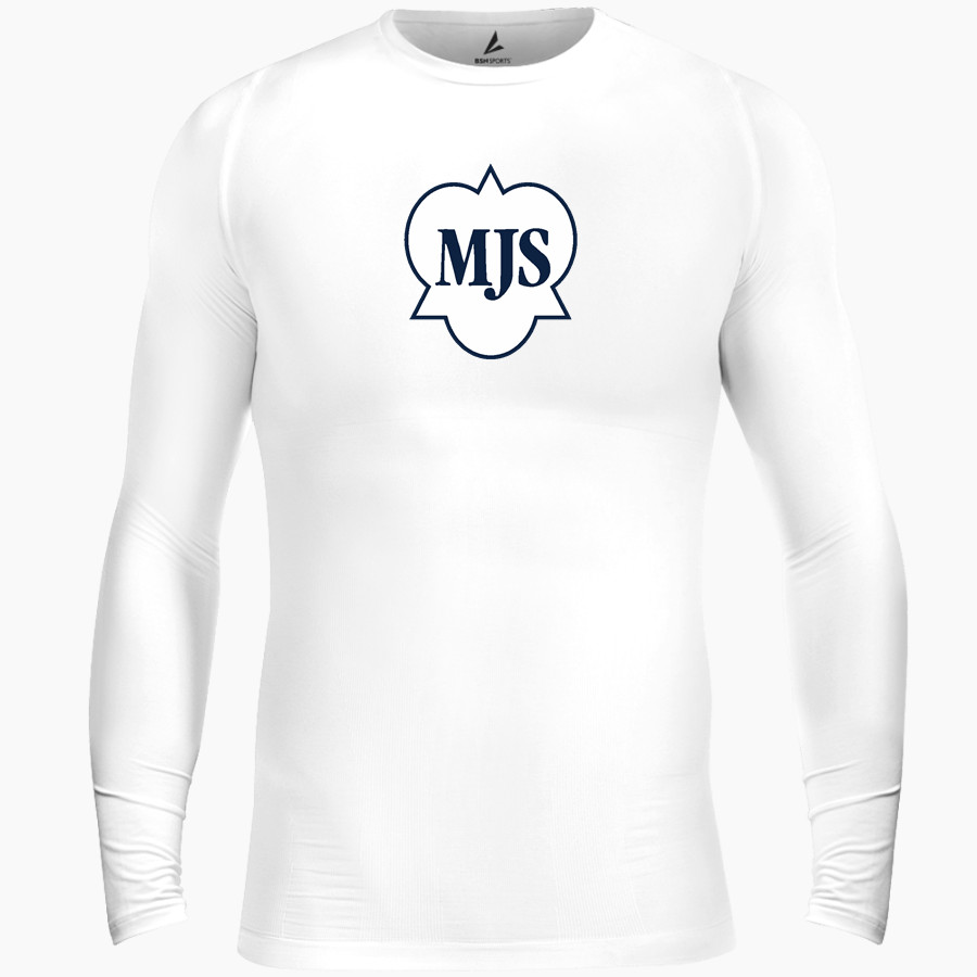 Mayfield Junior School Mustangs Online Store <span class="pdp-name-mascot">Mayfield Mustangs</span> BSN SPORTS Men's Long Sleeve Compression Top