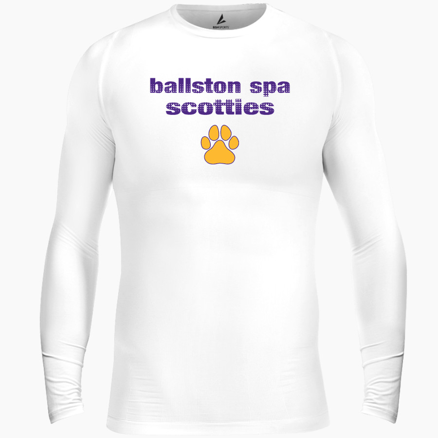 Ballston Spa Scotties The Official Online Store BSN SPORTS Men's Long Sleeve Compression Top