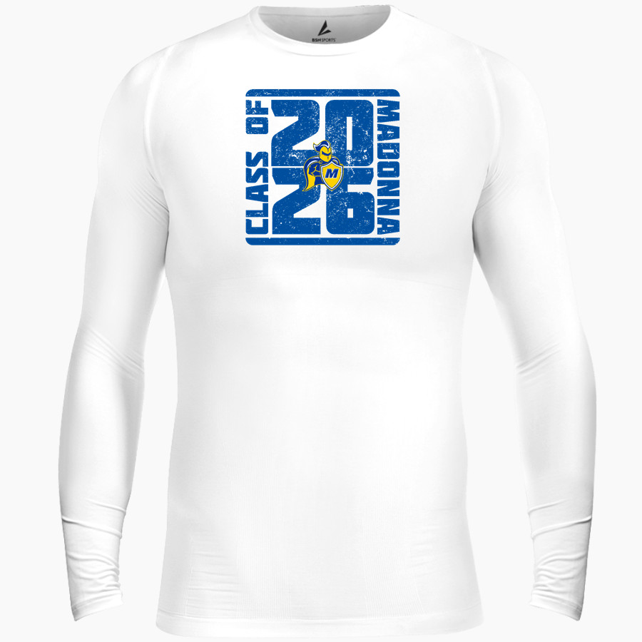 Madonna Crusaders <span class="pdp-name-mascot">Madonna Crusaders</span> BSN SPORTS Men's Long Sleeve Compression Top